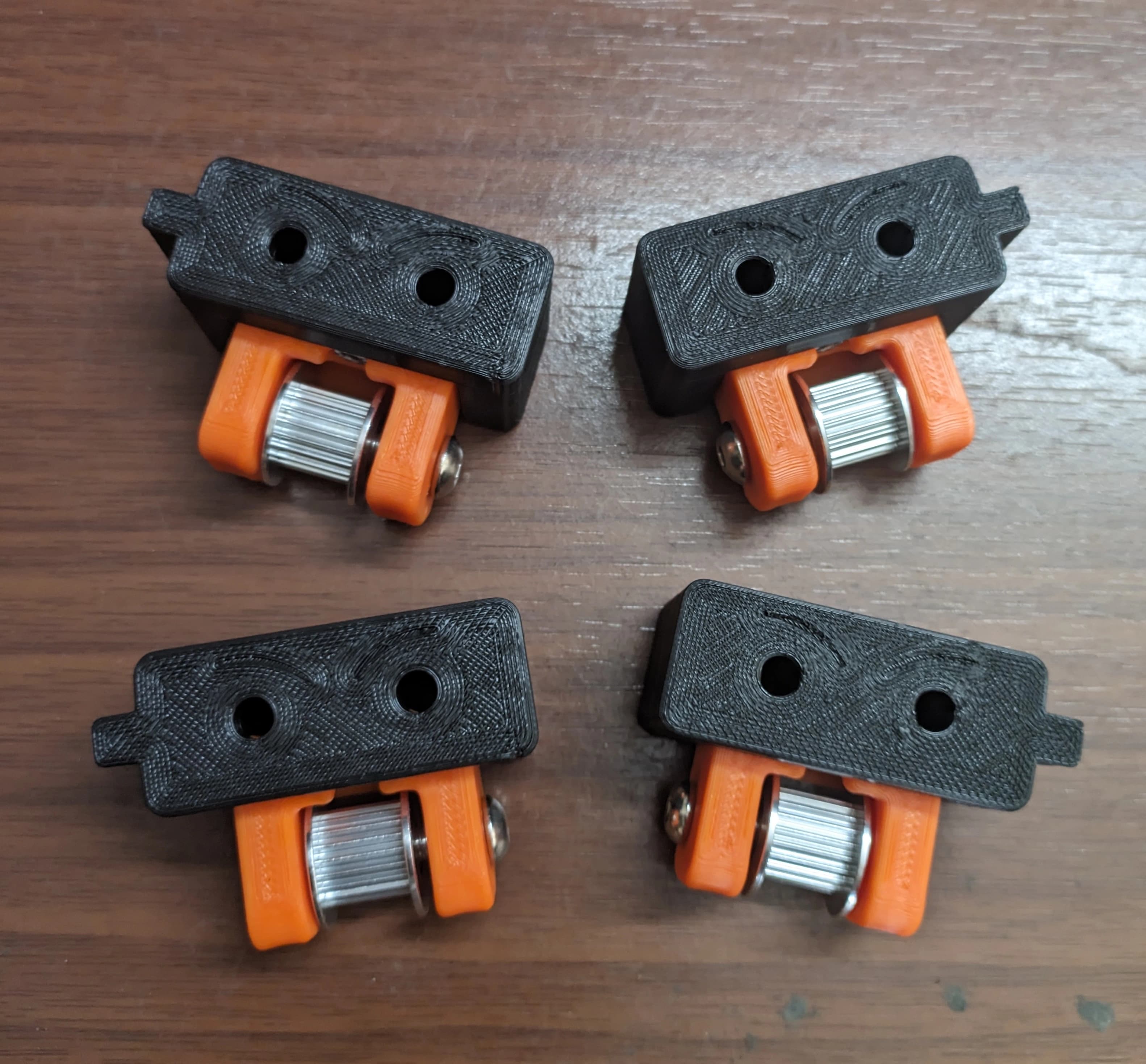 Z idlers assembled